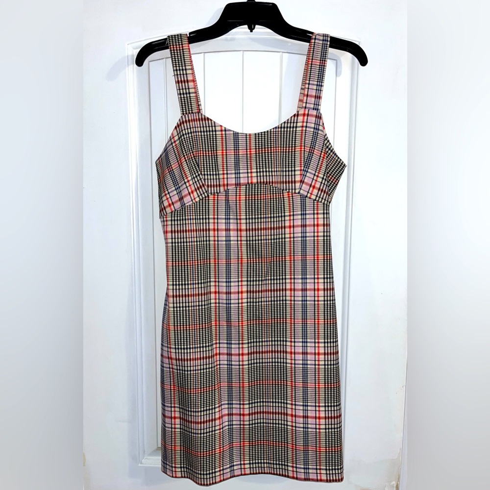 Plaid Mini Dress